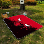 Chicago Bulls NBA Picnic Blanket Mat Beach Outdoor Waterproof