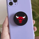 Chicago Bulls NBA Pop Socket Popgrip Cell Phone Stand Airpop