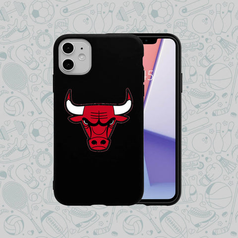 Phone Case Rubber Plastic NBA-Chicago Bulls Print