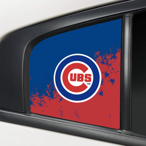 Chicago Cubs MLB Rear Side Quarter Window Vinyl Decal Stickers Fits Dodge Charger