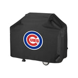 Chicago Cubs MLB BBQ Barbeque Outdoor Black Waterproof Cover