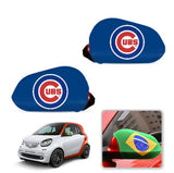 Chicago Cubs Bills MLB Car rear view mirror cover-View Elastic