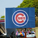 Chicago Cubs MLB Car Window Flag