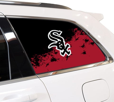 Chicago White Sox MLB Rear Side Quarter Window Vinyl Decal Stickers Fits Jeep Grand