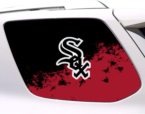 Chicago White Sox MLB Rear Side Quarter Window Vinyl Decal Stickers Fits Toyota 4Runner