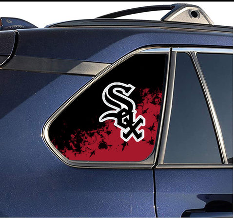 Chicago White Sox MLB Rear Side Quarter Window Vinyl Decal Stickers Fits Toyota Rav4