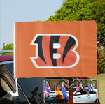 Cincinnati Bengals NFL Car Window Flag