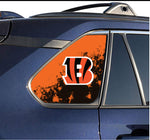 Cincinnati Bengals NFL Rear Side Quarter Window Vinyl Decal Stickers Fits Toyota Rav4