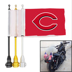 Cincinnati Reds MLB Motocycle Rack Pole Flag