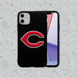 Phone Case Rubber Plastic MLB-Cincinnati Reds Print