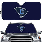 Citadel Bulldogs NCAA Car Windshield Sun Shade Universal Fit Sunshade