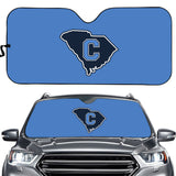 Citadel Bulldogs NCAA Car Windshield Sun Shade Universal Fit Sunshade