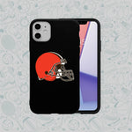 Phone Case Rubber Plastic NFL-Cleveland Browns Print
