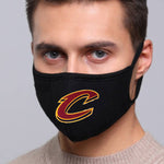 Cleveland Cavaliers NBA Face Mask Cotton Guard Sheild 2pcs