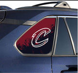 Cleveland Cavaliers NBA Rear Side Quarter Window Vinyl Decal Stickers Fits Toyota Rav4