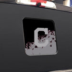 Cleveland Indians MLB Rear Back Middle Window Vinyl Decal Stickers Fits Dodge Ram GMC Chevy Tacoma Ford