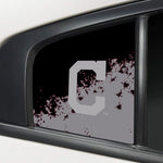 Cleveland Indians MLB Rear Side Quarter Window Vinyl Decal Stickers Fits Dodge Charger