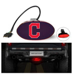 Cleveland Indians MLB Hitch Cover LED Brake Light for Trailer