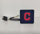 Cleveland Indians MLB Hitch Cover LED Brake Light for Trailer