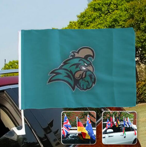 Coastal Carolina Chanticleers NCAAB Car Window Flag