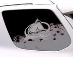 Colorado Avalanche NHL Rear Side Quarter Window Vinyl Decal Stickers Fits Toyota 4Runner