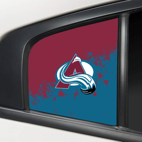 Colorado Avalanche NHL Rear Side Quarter Window Vinyl Decal Stickers Fits Dodge Charger