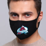 Colorado Avalanche NHL Face Mask Cotton Guard Sheild 2pcs