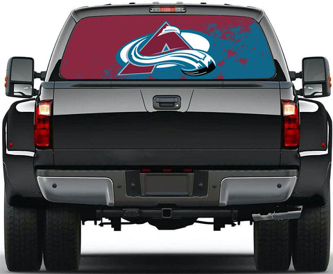 Colorado Avalanche NHL Truck SUV Decals Paste Film Stickers Rear Window