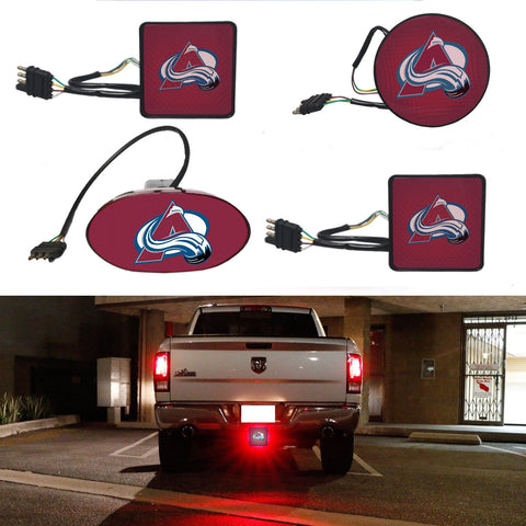 Colorado Avalanche NHL Hitch Cover LED Brake Light for Trailer