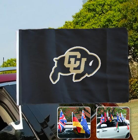 Colorado Buffaloes NCAAB Car Window Flag