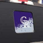 Colorado Rockies MLB Rear Back Middle Window Vinyl Decal Stickers Fits Dodge Ram GMC Chevy Tacoma Ford