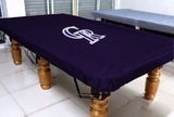 Colorado Rockies MLB Billiard Pingpong Pool Snooker Table Cover