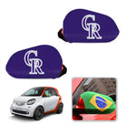 Colorado Rockies MLB Car rear view mirror cover-View Elastic