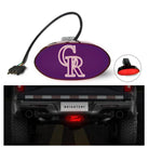 Colorado Rockies MLB Hitch Cover LED Brake Light for Trailer