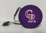 Colorado Rockies MLB Hitch Cover LED Brake Light for Trailer