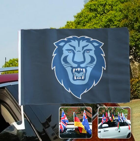 Columbia Lions NCAAB Car Window Flag