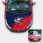 Columbus Blue Jackets NHL Car Auto Hood Engine Cover Protector