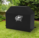 Columbus Blue Jackets NHL BBQ Barbeque Outdoor Black Waterproof Cover