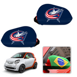 Columbus Blue Jackets NHL Car rear view mirror cover-View Elastic