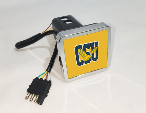 Coppin State Eagles NCAA Hitch Cover LED Brake Light for Trailer