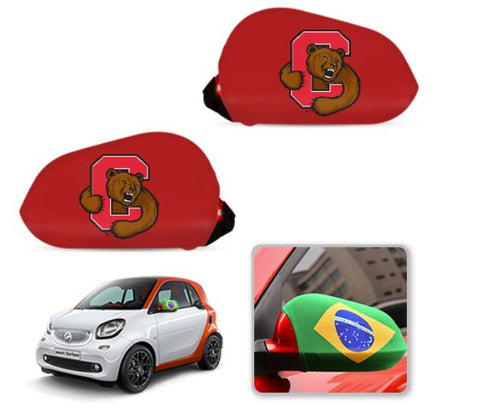 Cornell Big Red NCAAB Car rear view mirror cover-View Elastic