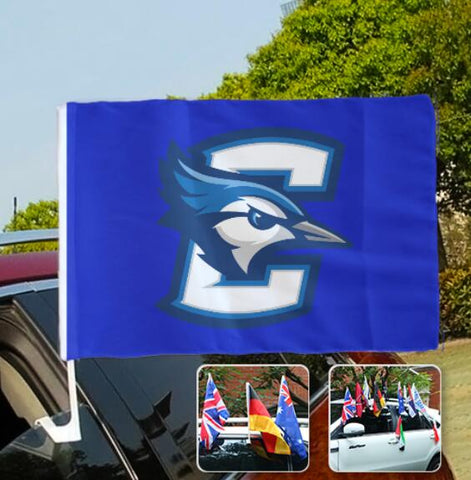 Creighton Bluejays NCAAB Car Window Flag