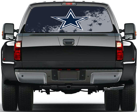 Dallas Cowboys NFL Truck SUV Decals Paste Film Stickers Rear Window