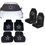 Dallas Cowboys NFL Car Front Windshield Cover Seat Cover Floor Mats