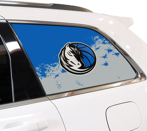 Dallas Mavericks NBA Rear Side Quarter Window Vinyl Decal Stickers Fits Jeep Grand