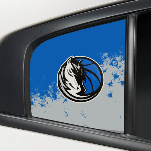 Dallas Mavericks NBA Rear Side Quarter Window Vinyl Decal Stickers Fits Dodge Charger