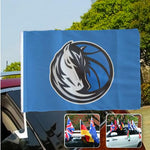 Dallas Mavericks NBA Car Window Flag