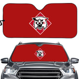 Davidson Wildcats NCAA Car Windshield Sun Shade Universal Fit Sunshade