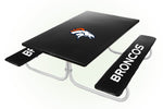 Denver Broncos NFL Picnic Table Bench Chair Set Outdoor Cover