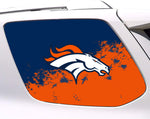 Denver Broncos NFL Rear Side Quarter Window Vinyl Decal Stickers Fits Toyota 4Runner